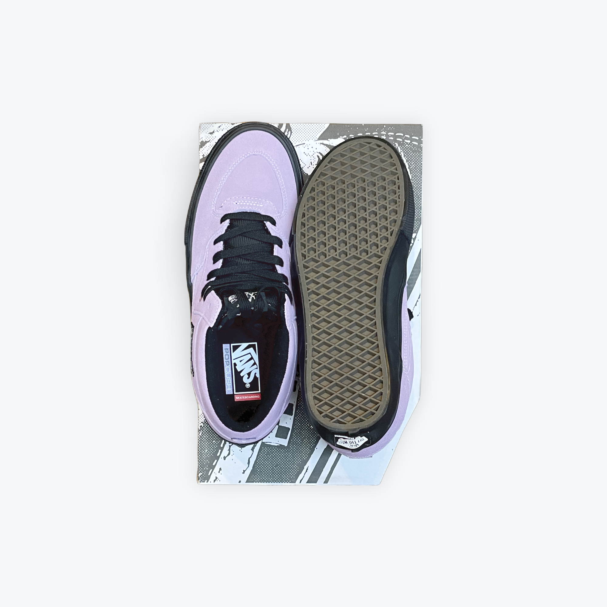 Vans Skate Half Cab Lavender Fog/Black | Proletariat Skate Shop