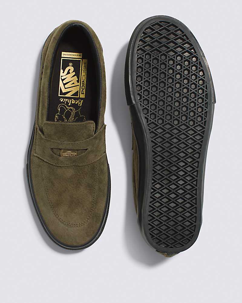 Vans Skate Style 53 x Beatrice Domond Shoe - Dark Olive | Proletariat Skate  Shop